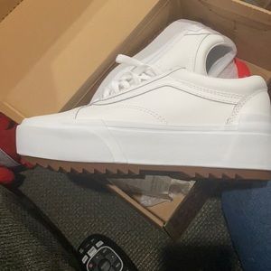 Old skool stacked shoe